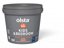 Краска интерьерная Olsta Kids&Bedroom для детских и спален база С 0,9 л – ТСК Дипломат