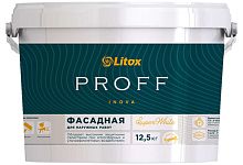 Краска на акриловой основе LITOX PROFF INOVA ФАСАД, Литокс, 12.5 кг – ТСК Дипломат
