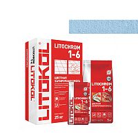 Затирка LITOCHROM 1-6, мешок, 2 кг, Оттенок C.110 Голубой, LITOKOL – ТСК Дипломат