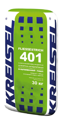 FLIESSESTRICH 401, Самонивелирующийся цементно-ангидритовый наливной пол толщиной от 5 до 100 мм, KREISEL – ТСК Дипломат