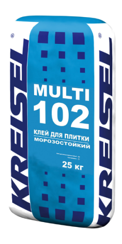 MULTI 102, Морозостойкий клей для плитки, мешок, 25 кг, KREISEL – ТСК Дипломат