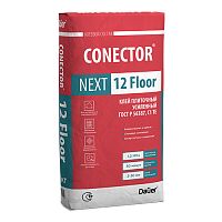 Conector Next 12 Floor Зима, 25 кг, Клей плиточный Усиленный C1 TE, Dauer, мешок – ТСК Дипломат