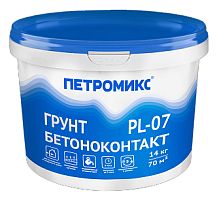 Грунт бетоноконтакт PL-07, Петромикс, 14 кг – ТСК Дипломат