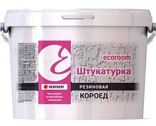 Штукатурка резиновая Ecoroom Короед, ведро, 16 кг – ТСК Дипломат