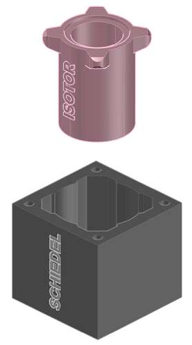 ISOTOR Комплект дымохода с диффузорами 0,33м Ø20см, Schiedel – ТСК Дипломат