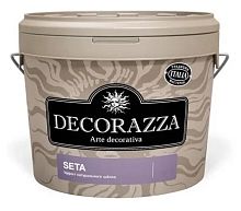 Decorazza Seta da vinci база ARGENTO STN-001 / Декоразза Сета да винчи Декоративное покрытие с эффектом перламутрового шелка, 1 л – ТСК Дипломат