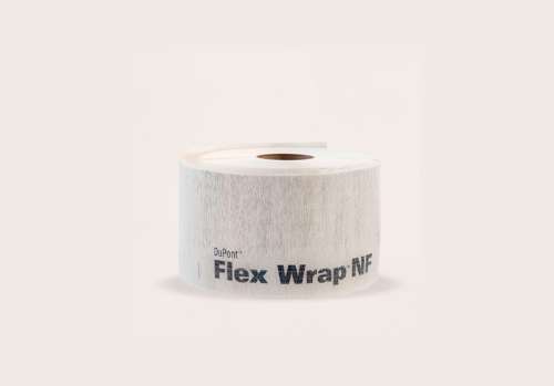 Flexwrap NF Tyvek (Тайвек) 22,9 м Клейкая гофрированная лента для окон и проходов  – ТСК Дипломат