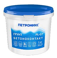 Грунт бетоноконтакт PL-07, Петромикс, 5 кг – ТСК Дипломат