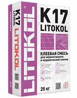 Клей для плитки и керамогранита LITOKOL K17 (класс С1), 25 кг, LITOKOL – ТСК Дипломат