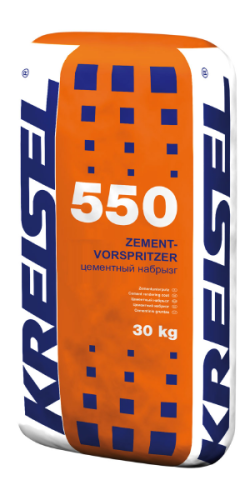 ZEMENT-VORSPRITZER 550, Цементный набрызг, 30 кг, мешок, KREISEL – ТСК Дипломат