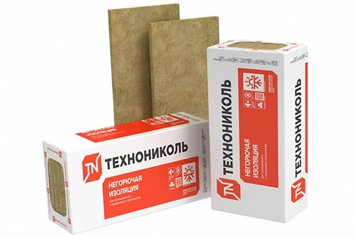 Плита огнезащитная ТЕХНОНИКОЛЬ ТЕХНО ОЗМ 1200х600х30 6 шт (4,32 м2, 0,1296 м3) в упаковке
