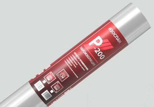Изоспан P-200, 3,2x23,43 м (75 м2), Пароизоляция