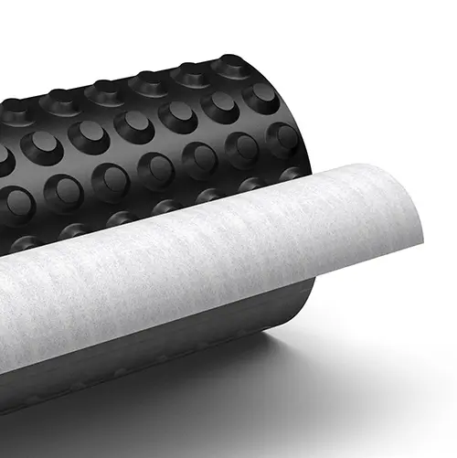 Мембрана профилированная TerraFix GEO 2х20 м, рулон 40 м2