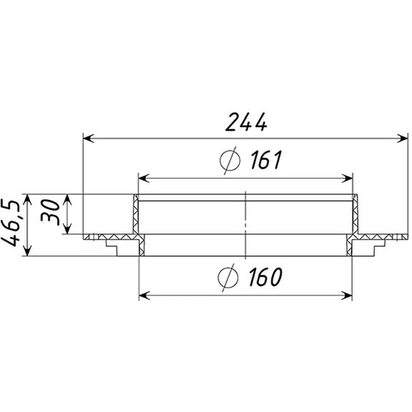 Кольцо дренажное ТП-74.160