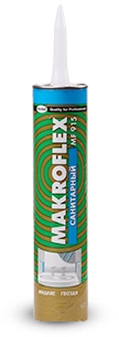 Клей санитарный каучуковый Makroflex MF915 400 г.