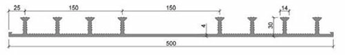 Гидрошпонка АКВАСТОП тип ХО-500-8/30 ПВХ-П