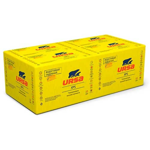 Утеплитель урса URSA XPS N-III-l (1200х600х20 мм)