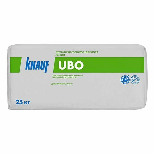 Кнауф УБО стяжка цементная легкая, Knauf, 25 кг