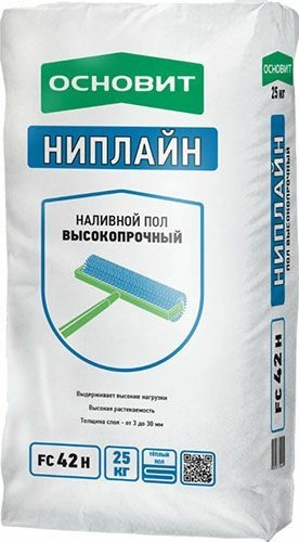 Ниплайн FC42 H наливной пол высокопрочный, мешок 25 кг