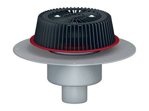 Воронка для аварийного водостока HL62PSafe/5 DN160 с корпусом из ПВХ