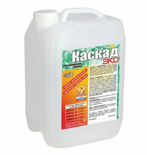 Противоморозная добавка «Каскад-Эко» до -30С (10 л), канистра