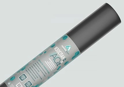 Изоспан AQ 188 proff, 21,875х1,6 м, (35 м2) Гидро-ветрозащитная паропроницаемая усиленная диффузионная мембрана