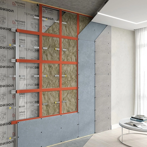 Негорючая звукоизоляционная плита Сэйфпанель Аква (Safepanel Aqua), 2400х1200х9 мм, 2,88 м2