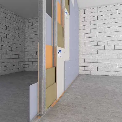 Система звукоизоляции перегородки «Барклайн Стандарт»