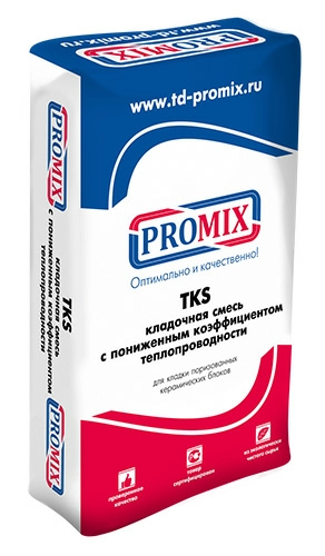 Тёплая кладочная смесь Promix TKS 202, 25 кг мешок
