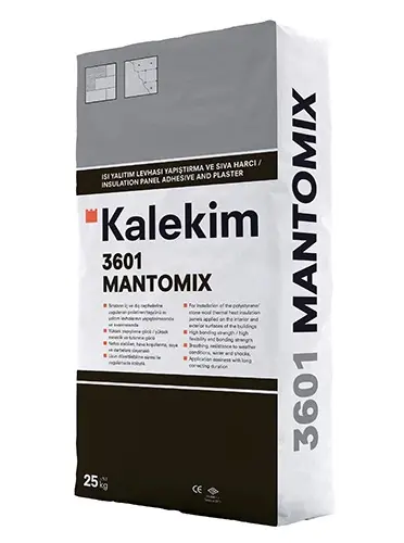 Штукатурно-клеевой состав для теплоизоляционных плит Mantomix R, 25 кг, Kalekim