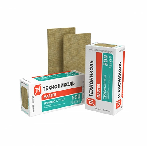 Плита минераловатная ТехноНИКОЛЬ Технофас Экстра 1200х600х150 2 шт (1,44 м2, 0,216 м3) в упаковке