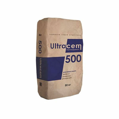 Портланд цемент Ультрацем 500, 50 кг