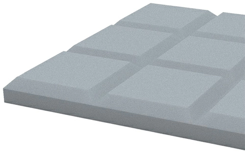 Панель акустическая SAB Acoustic Premium P3 (плитка) (0,6м x 0,6м х 50мм) 0,36м2 RAL 9003, TechnoSonus