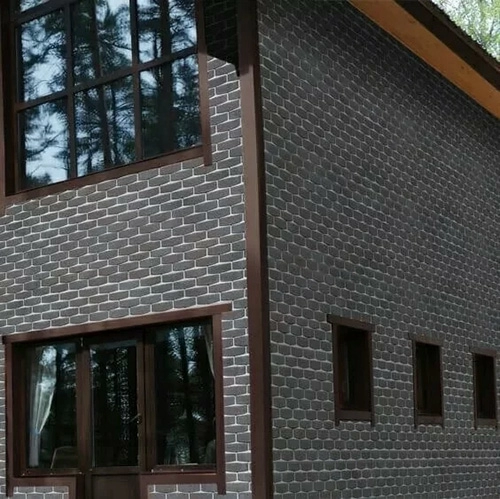 Фасадная плитка Технониколь HAUBERK Камень, Кварцит, упаковка 2,2 м2