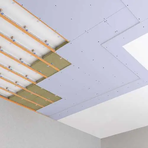 Каркасная система звукоизоляции потолка «Барклайн Барьер»