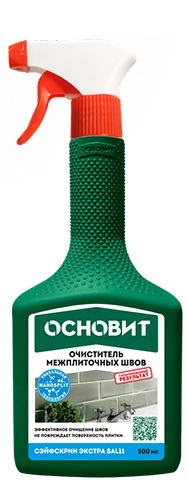 Очиститель межплиточных швов ОСНОВИТ СЭЙФСКРИН ЭКСТРА SAl11, 0.5 л