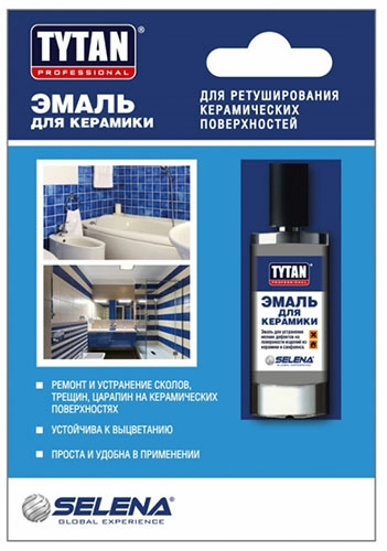 Эмаль для керамики Tytan Professional белая 7 мл