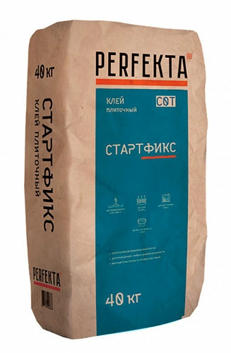 Клей плиточный без вертикального сползания Стартфикс C0 T, 40 кг