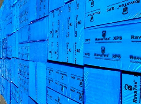 XPS Industrial L-45(500), 1200х600х50 мм, Экструдированный пенополистирол, Ravatex, уп. 8 листов, 0,288 м3
