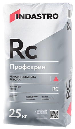 Профскрин RC60 высокопрочный ремонтный состав, мешок 25 кг