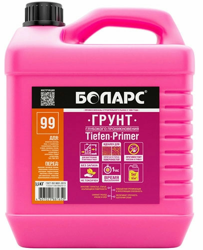 Грунт глубокого проникновения Tiefen Primer (99), 3,5 кг