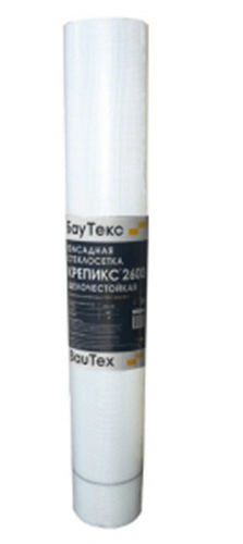 Стеклосетка фасадная 2600 (2600/ 2600 Н/ 5см), 50 м2