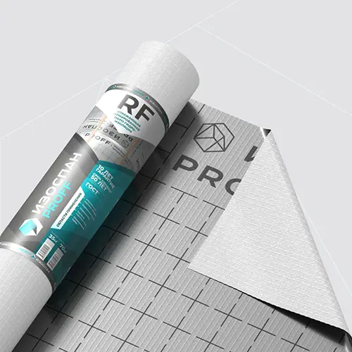 Изоспан RF, 1,2х29,17, (35 м2) Отражающая армированная паро-гидроизоляция