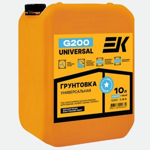 EK G200 универсальная грунтовка, 10 л