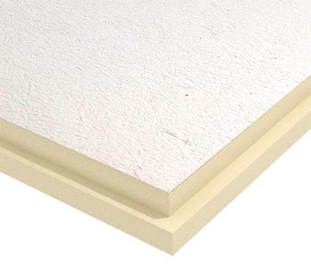 PIR-плита PirroStucco 1200х1200х120, теплоизоляционная ПИР-плита со стеклохолстом, Пиррогрупп