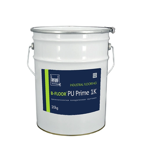 B-Floor PU Prime 1K, 20 кг, Однокомпонентная полиуретановая грунтовка, Bergauf