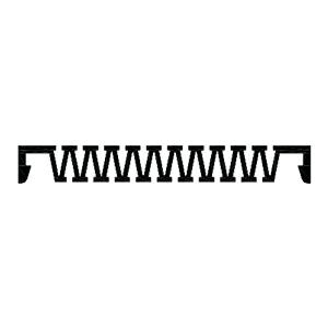 Накладной декоративный деформационный шов ДШС-0-УГЛ/080