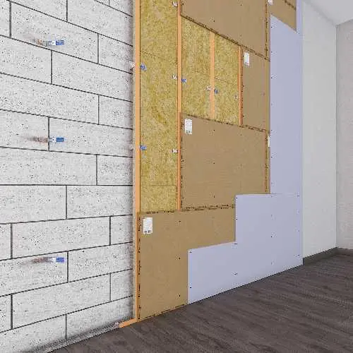 Каркасная система звукоизоляции стен «Барклайн Кварц»