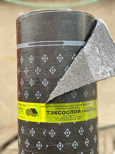 Рулон кровельный гидроизоляционный ТЭКСОСЛОЙ ХКП, 1х10 м, Изофлекс-М