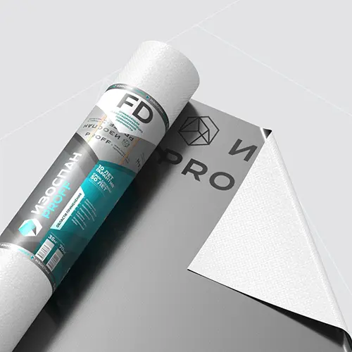 Изоспан FD 12,5х1,2 м, (15 м2) Отражающая гидро- пароизоляция повышенной прочности